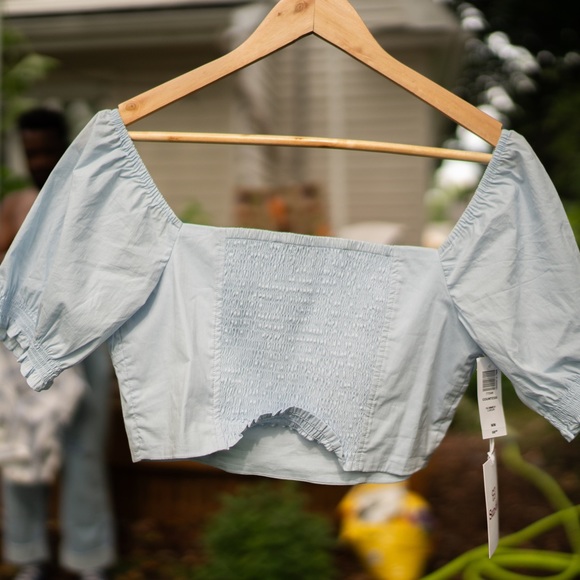 Aritzia Peasant Blouse - Picture 2 of 5